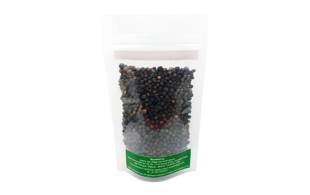 Ekgaon Black Pepper (Kaali Mirch)-    Pack  100 grams